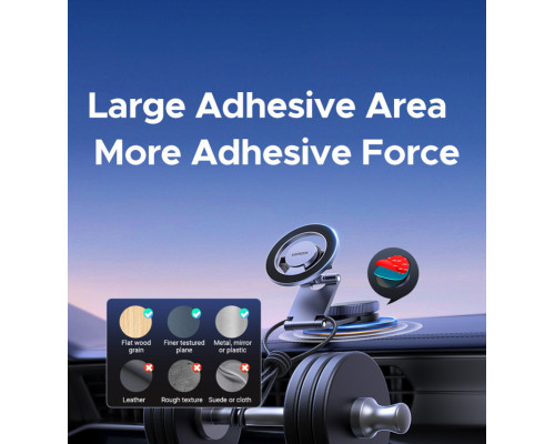 Автотримач для телефона UGREEN LP865 Dashboard Magnetic Car Phone Mount (UGR-45577)