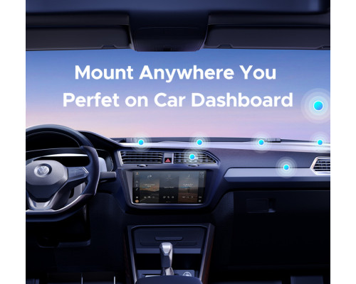 Автотримач для телефона UGREEN LP865 Dashboard Magnetic Car Phone Mount (UGR-45577)