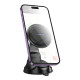Автотримач для телефона BOROFONE BH136 Parker ring magnetic car holder(center console) Black (6941991121418)