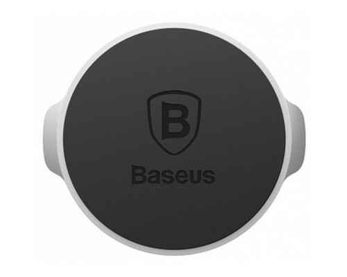 Тримач для мобiльного Baseus Small Ears Magnetic Flat Type Silver