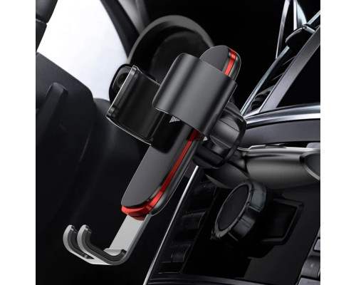 Автотримач для телефона Baseus Metal Age Gravity Car Mount (CD Version) Black (SUYL-J01)