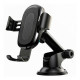 Тримач для мобiльного з БЗП Baseus Wireless Holder Osculum Type Black