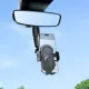 Автотримач Hoco H88 Rally ultra-thin car holder(rear view mirror) black mag-6942007662611146171