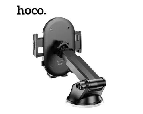 Автотримач Hoco H54 Brusco ultra-thin push-type car holder Чорний mag-6942007630559146160