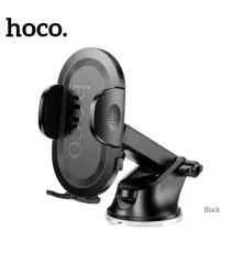 Автотримач Hoco H54 Brusco ultra-thin push-type car holder Чорний mag-6942007630559146160