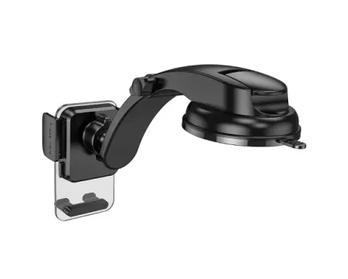 Автотримач Hoco CA118 Delicate press type center console car holder Space Чорний mag-6931474779212152422