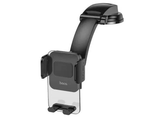 Автотримач Hoco CA118 Delicate press type center console car holder Space Чорний mag-6931474779212152422