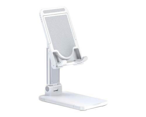 Тримач для мобільного Usams US-ZJ059 Retractable Phone/Tablet Desktop Stand White