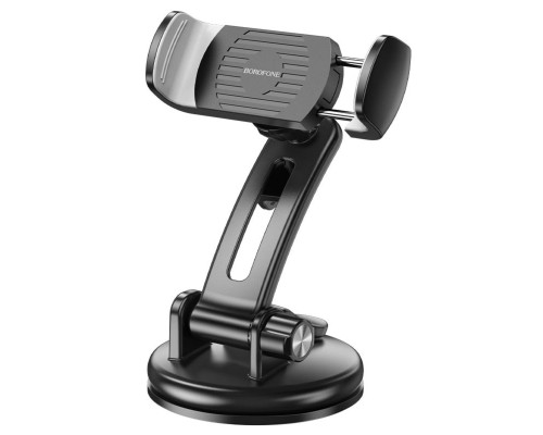 Тримач для мобільного BOROFONE BH62 Bora suction cup car holder Black Grey