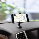 Тримач для мобільного HOCO CA40 Refined suction cup base in-car dashboard phone holder Black