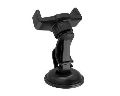 Тримач для мобільного HOCO CA40 Refined suction cup base in-car dashboard phone holder Black