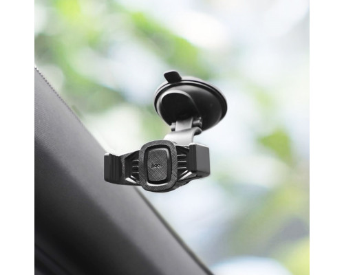 Тримач для мобільного HOCO CA40 Refined suction cup base in-car dashboard phone holder Black