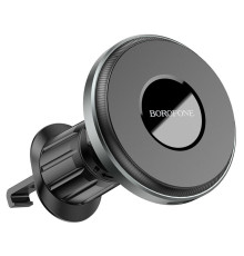 Тримач для мобiльного з БЗП BOROFONE BH202 Seaside magnetic wireless fast charging car holder (BH202)