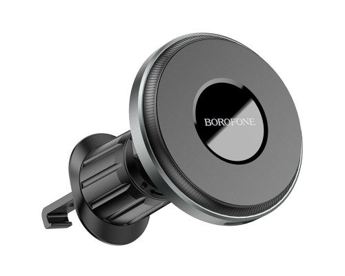 Тримач для мобiльного з БЗП BOROFONE BH202 Seaside magnetic wireless fast charging car holder (BH202)