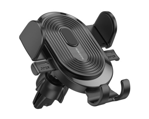 Тримач для мобільного BOROFONE BH84 Experience one-button car holder(air outlet) Black (BH84B)