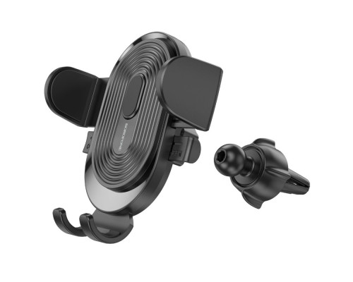 Тримач для мобільного BOROFONE BH84 Experience one-button car holder(air outlet) Black (BH84B)