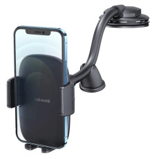 Тримач для мобільного Usams US-ZJ065 Car Center Console Retractable Phone Holder(Adjustable Gooseneck)