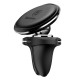 Тримач для мобільного Baseus Magnetic Car Mount Phone Holder with Cable Clip Air Vent Version Cluster Black (C40141201113-00)