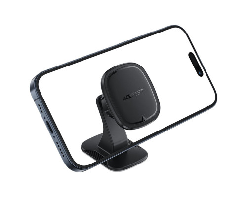 Автотримач для телефона ACEFAST D35 center console magnetic car holder Black (6974316282327)