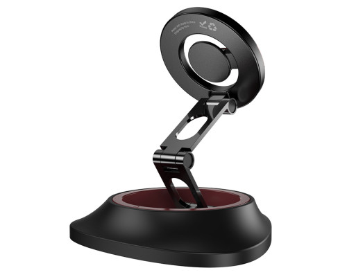 Автотримач для телефона HOCO H90 Tower folding ring magnetic car holder(dashboard) (6942007662635)