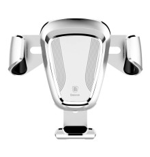 Тримач для мобiльного Baseus Gravity Car Mount Silver