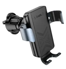 Автотримач Hoco H70 Gamble gravity car holder(air outlet) Чорний mag-6942007641258145092