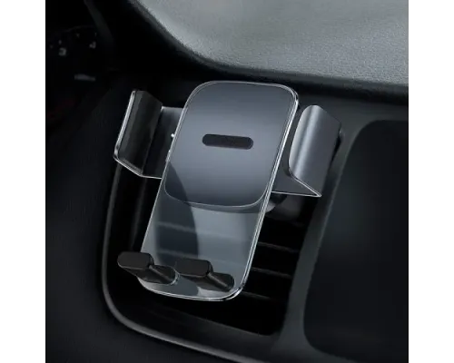Автотримач Baseus Easy Control Clamp Car Mount Holder (Air Outlet Version) Black SUYK000101 mag-6932172600389145667