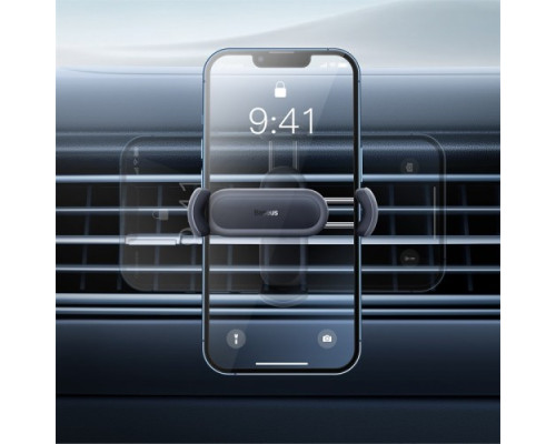 Автотримач Baseus Steel Cannon 2 Air Outlet Car Mount Black SUGP000001 mag-693217261220756238