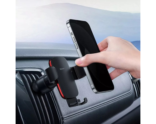 Автотримач Baseus Metal Age 2 Gravity Air black PLS-00-00106797