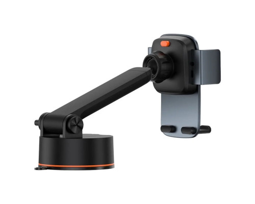 Тримач для мобiльного Baseus Easy Control Clamp Car Mount Holder Pro (Suction Cup Version) Tarnish (SUYK020014)