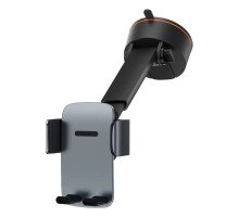 Тримач для мобiльного Baseus Easy Control Clamp Car Mount Holder Pro (Suction Cup Version) Tarnish (SUYK020014)