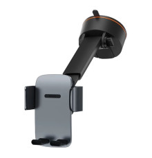 Тримач для мобiльного Baseus Easy Control Clamp Car Mount Holder Pro (Suction Cup Version) Tarnish (SUYK020014)