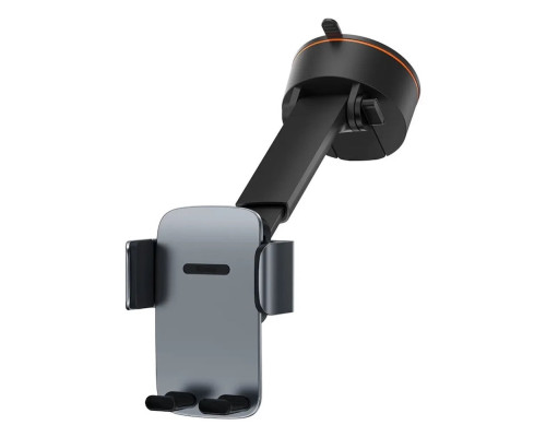 Тримач для мобiльного Baseus Easy Control Clamp Car Mount Holder Pro (Suction Cup Version) Tarnish (SUYK020014)