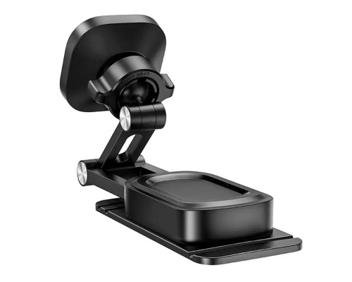 Тримач для мобільного HOCO H4 Mike magnetic car mount(center console) Black