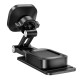 Тримач для мобільного HOCO H4 Mike magnetic car mount(center console) Black