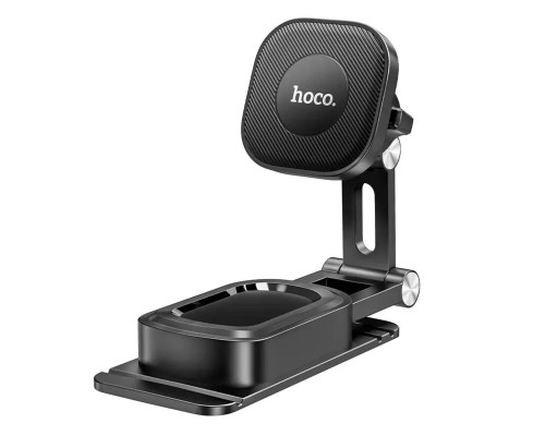 Тримач для мобільного HOCO H4 Mike magnetic car mount(center console) Black