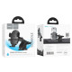 Тримач для мобільного HOCO H19 Mighty one-button car holder(center console) Black (6942007601580)