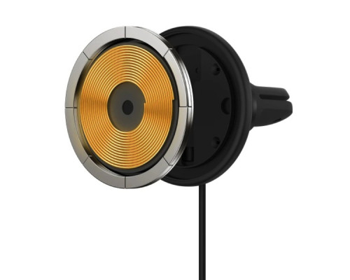 Автотримач для телефона з БЗП Basues CW01 Magnetic Wireless Charging Car Mount 40W Claw Edition Cluster Black (C40141000111-01)