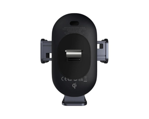 Тримач для мобiльного з БЗП Baseus LightChaser Series Wireless Charging Electric Car Mount 15W Cosmic Black