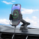 Тримач для мобiльного з БЗП BOROFONE BH214 Adelante wireless fast charging car holder(center console) Black