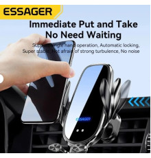 Автотримач для телефону ESSAGER EZJWX-LG01-Z black (EZJWX-LG01-Z)