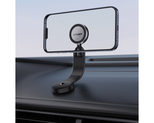 Автотримач для телефона ACEFAST D37 magnetic wireless charging car holder for dashboard Black (6974316283546)