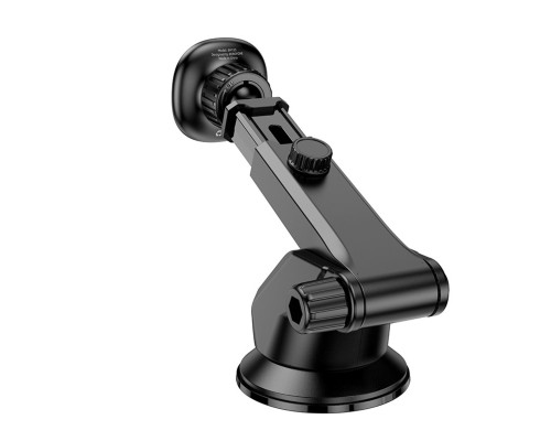 Автотримач для телефона BOROFONE BH125 Roman magnetic car holder (center console) Black and Red (6941991119552)