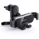 Автотримач для телефона UGREEN LP228 Gravity Drive Air Vent Car Mount Phone Holder With Arc-Shaped mounting clip Black (UGR-80871)