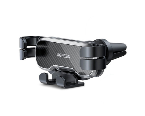 Автотримач для телефона UGREEN LP228 Gravity Drive Air Vent Car Mount Phone Holder Black (UGR-80539)