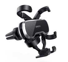 Автотримач для телефона UGREEN LP228 Gravity Drive Air Vent Car Mount Phone Holder Black (UGR-80539)