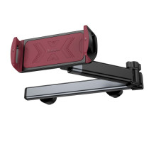 Автотримач на підголовник Hoco H69 Gamble telescopic tablet car holder (rear pillow) Чорний mag-6942007641241139075