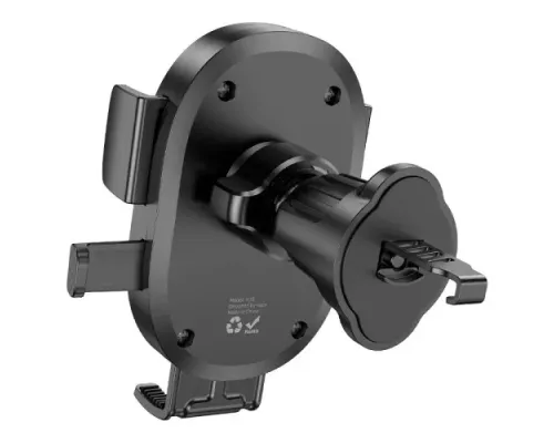 Автотримач Hoco H18 Mighty one-button car holder(air outlet) Чорний mag-6942007601573146028