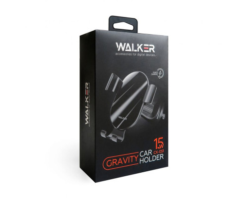 Автотримач WALKER CX-051 Gravity 15W black