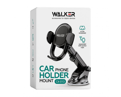 Автотримач розсувний WALKER CX-013 black